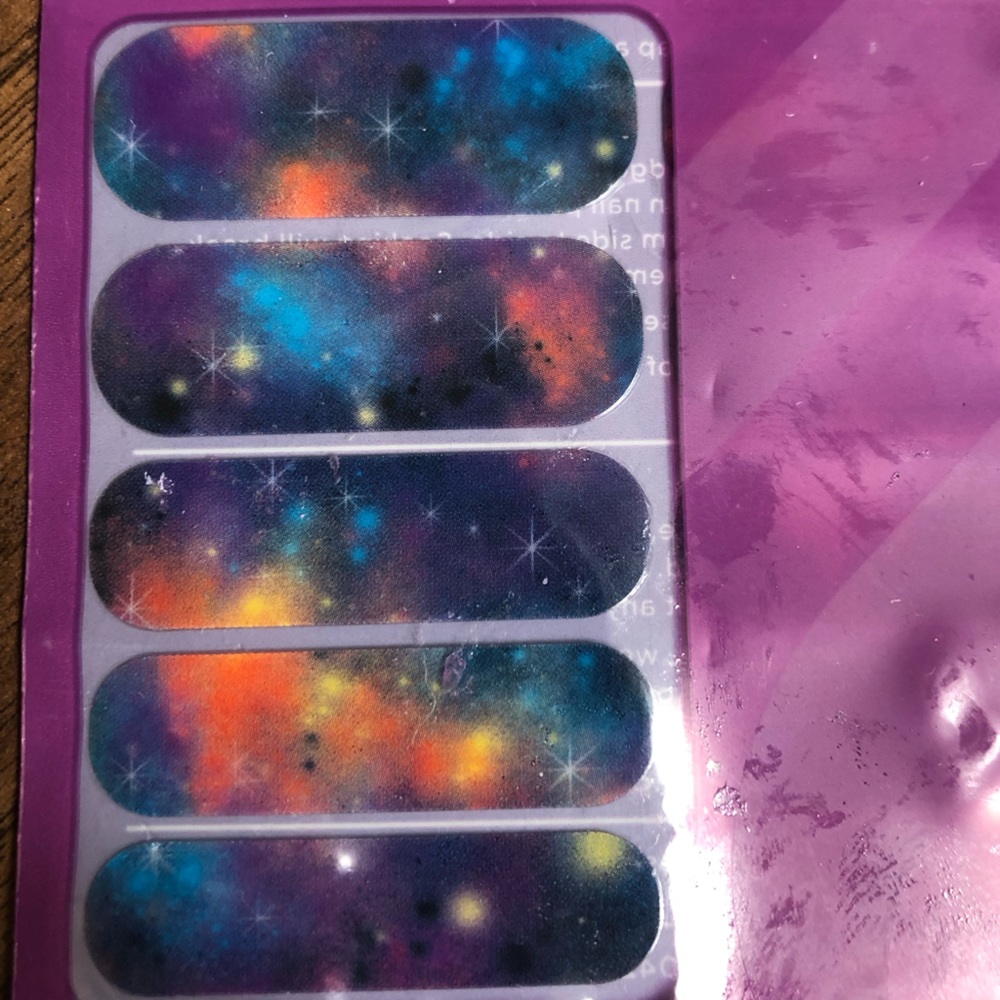 Galaxy Jamberry nail set